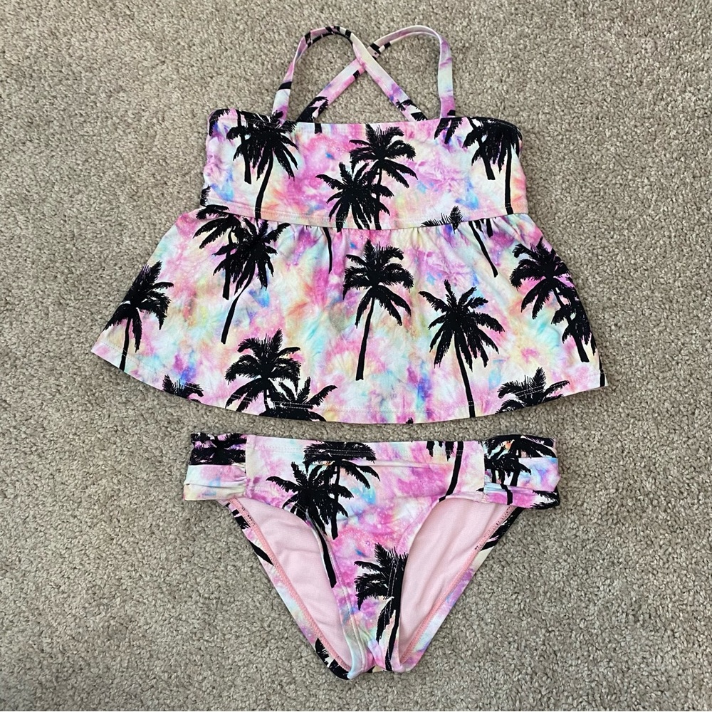 Beach Lingo‎ Girl’s Tankini Swim Set 8